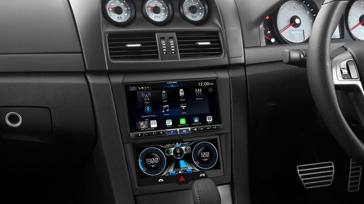 ALPINE 7” High-Res Audio Receiver with Wireless Apple CarPlay / Wireless Android Auto / HDMI / USB / Dual Camera / Bluetooth / Hi-Res Audio Wireless // DAB+ – Suitable for VE Commodore Series-1 Commodore-VES1G4-507A