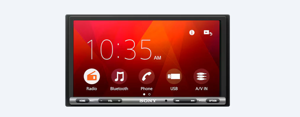 SONY 6.95” (17.6 Cm) Carplay/ Android Auto Media Receiver - XAV-AX3200