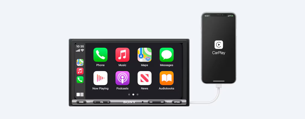 SONY 6.95” (17.6 Cm) Carplay/ Android Auto Media Receiver - XAV-AX3200