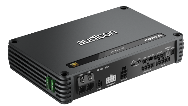 AUDISON Forza Line - 5 Channel 1200W D-Class Amplifier With Dsp (Af M5.11 Bit)