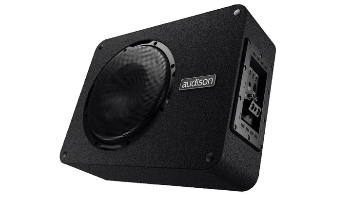 AUDISON Prima Line - 10" 800W 0.16 Ohm Active Loaded Subwoofer Box (Apbx 10As 2)