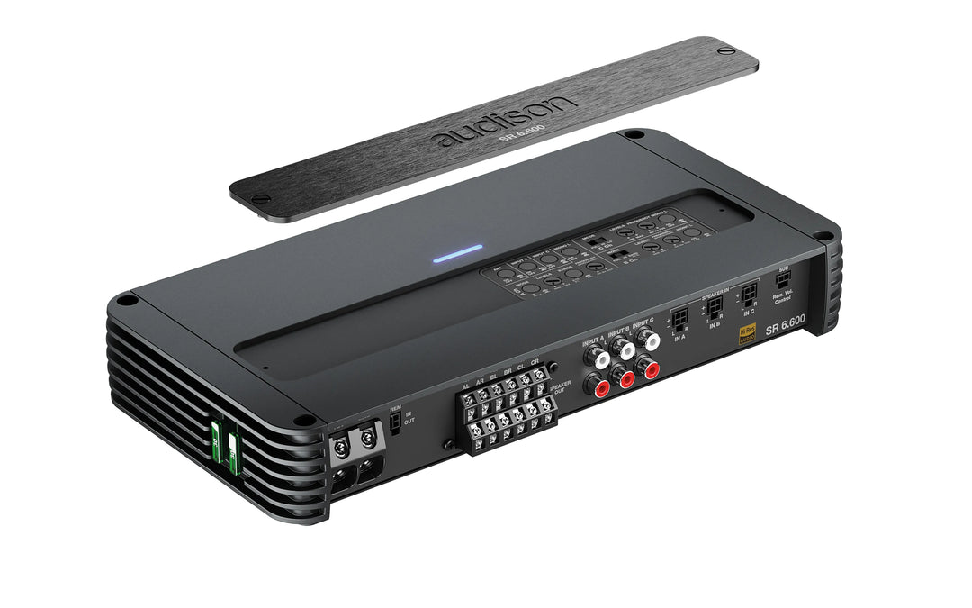 AUDISON Sr Line - 6 Channel 1120W D-Class Amplifier (Sr 6.600)