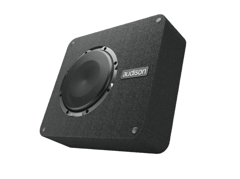 AUDISON Prima Line - 8" 500W 4 + 4 Ohm Passive Loaded Subwoofer Box (Apbx 8 Ds)