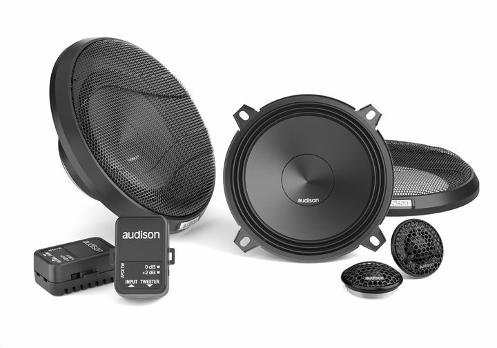 AUDISON Prima Line - 5" 2-Way 4 Ohm Component Speakers - Pair (Apk 130)
