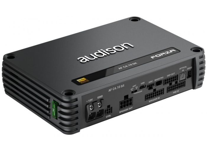AUDISON  Forza Line - 4 Channel 600W D-Class Amplifier With Dsp (Af C4.10 Bit)