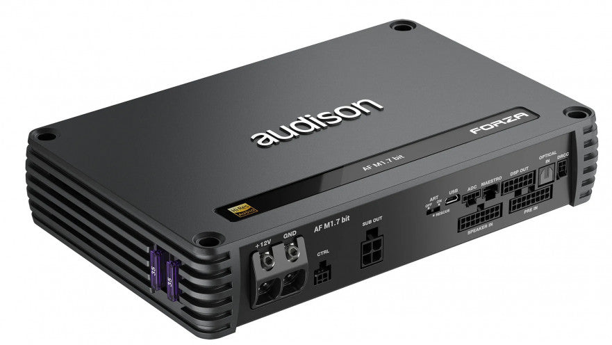 AUDISON  Forza Line - 1 Channel 1200W D-Class Amplifier With Dsp (Af M1.7 Bit)