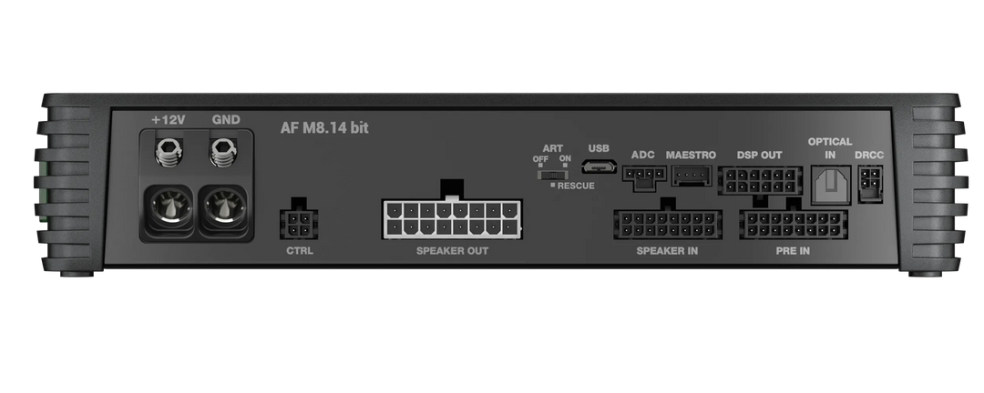 AUDISON Forza Line - 8 Channel 1120W D-Class Amplifier With Dsp (Af M8.14 Bit)