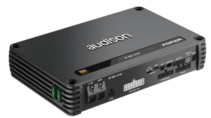 AUDISON Forza Line - 8 Channel 1120W D-Class Amplifier With Dsp (Af M8.14 Bit)