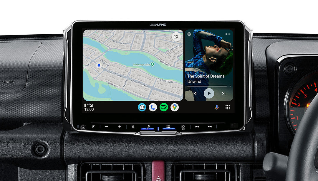STORE PICK-UP ONLY- ALPINE Jimny 9” Halo Solution Premium Infotainment Solutions For Suzuki Jimny  - JIMNY23-F509A