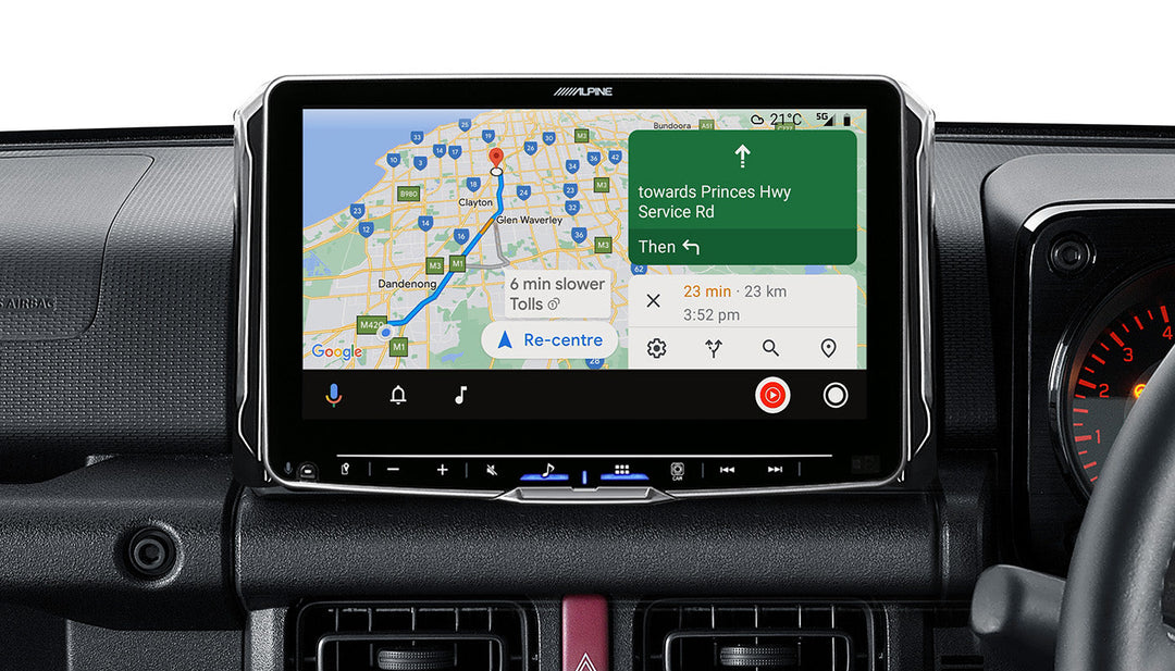 STORE PICK-UP ONLY- ALPINE Jimny 9” Halo Solution Premium Infotainment Solutions For Suzuki Jimny  - JIMNY23-F509A