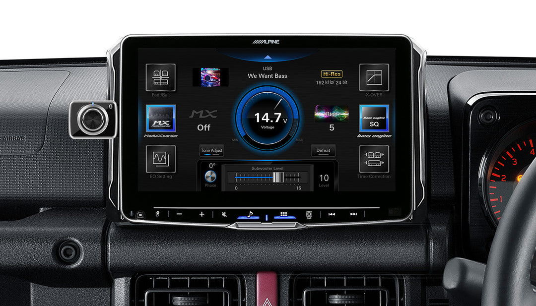 STORE PICK-UP ONLY- ALPINE Jimny 9” Halo Solution Premium Infotainment Solutions For Suzuki Jimny  - JIMNY23-F509A