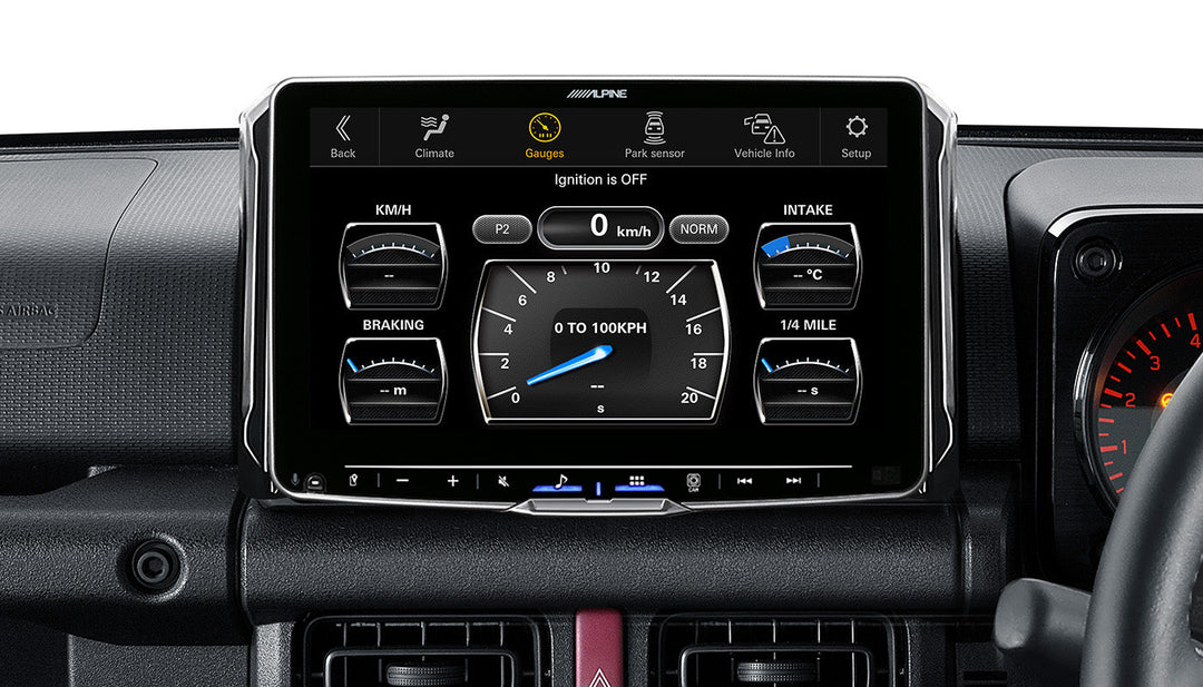 STORE PICK-UP ONLY- ALPINE Jimny 9” Halo Solution Premium Infotainment Solutions For Suzuki Jimny  - JIMNY23-F509A