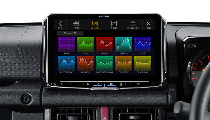 STORE PICK-UP ONLY- ALPINE Jimny 9” Halo Solution Premium Infotainment Solutions For Suzuki Jimny  - JIMNY23-F509A