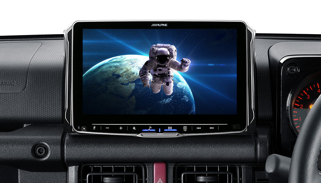 STORE PICK-UP ONLY- ALPINE Jimny 9” Halo Solution Premium Infotainment Solutions For Suzuki Jimny  - JIMNY23-F509A