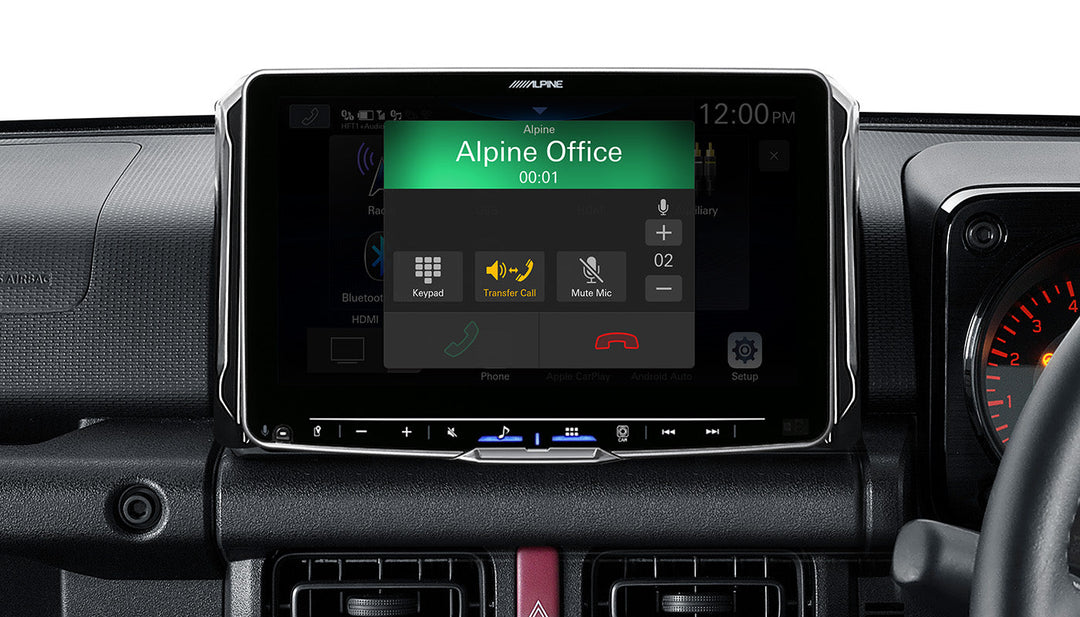 STORE PICK-UP ONLY- ALPINE Jimny 9” Halo Solution Premium Infotainment Solutions For Suzuki Jimny  - JIMNY23-F509A