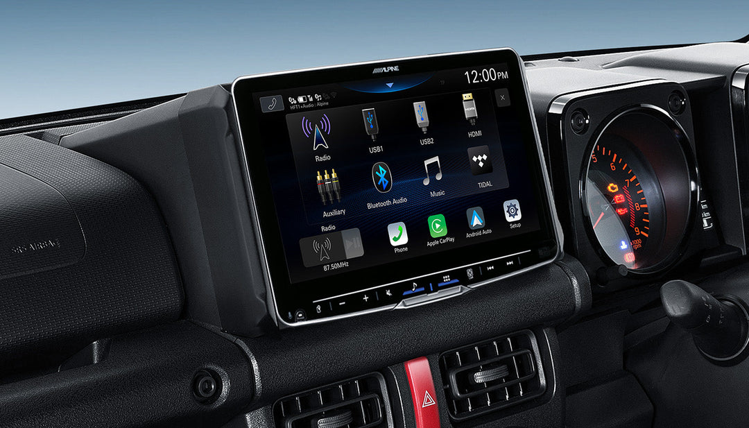 STORE PICK-UP ONLY- ALPINE Jimny 9” Halo Solution Premium Infotainment Solutions For Suzuki Jimny  - JIMNY23-F509A