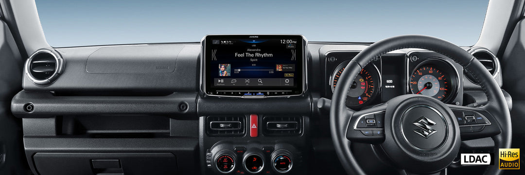 STORE PICK-UP ONLY- ALPINE Jimny 9” Halo Solution Premium Infotainment Solutions For Suzuki Jimny  - JIMNY23-F509A