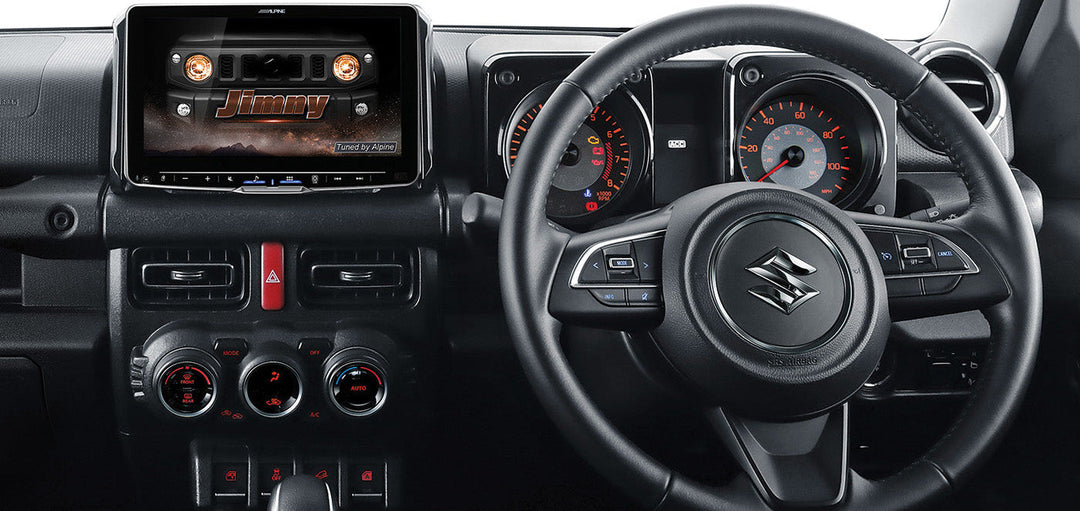 STORE PICK-UP ONLY- ALPINE Jimny 9” Halo Solution Premium Infotainment Solutions For Suzuki Jimny  - JIMNY23-F509A