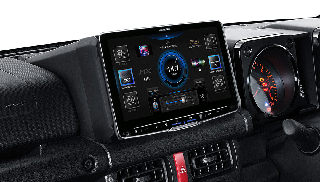 STORE PICK-UP ONLY- ALPINE Jimny 9” Halo Solution Premium Infotainment Solutions For Suzuki Jimny  - JIMNY23-F509A