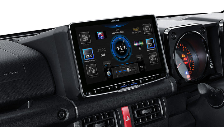 STORE PICK-UP ONLY- ALPINE Jimny 9” Halo Solution Premium Infotainment Solutions For Suzuki Jimny  - JIMNY23-F509A