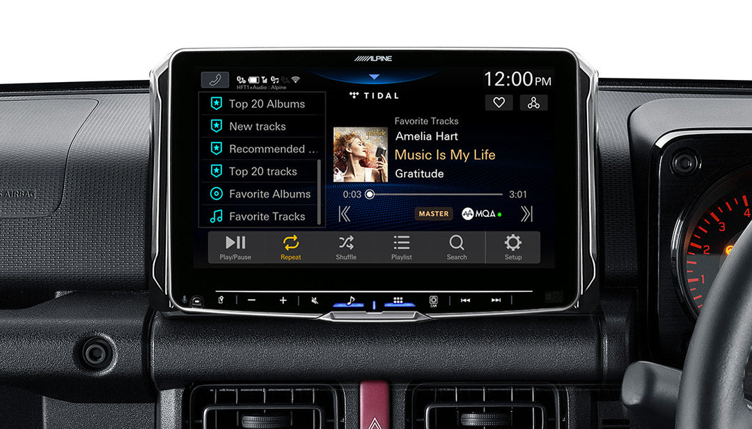 STORE PICK-UP ONLY- ALPINE Jimny 9” Halo Solution Premium Infotainment Solutions For Suzuki Jimny  - JIMNY23-F509A