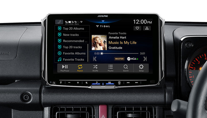 STORE PICK-UP ONLY- ALPINE Jimny 9” Halo Solution Premium Infotainment Solutions For Suzuki Jimny  - JIMNY23-F509A