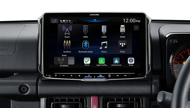 STORE PICK-UP ONLY- ALPINE Jimny 9” Halo Solution Premium Infotainment Solutions For Suzuki Jimny  - JIMNY23-F509A
