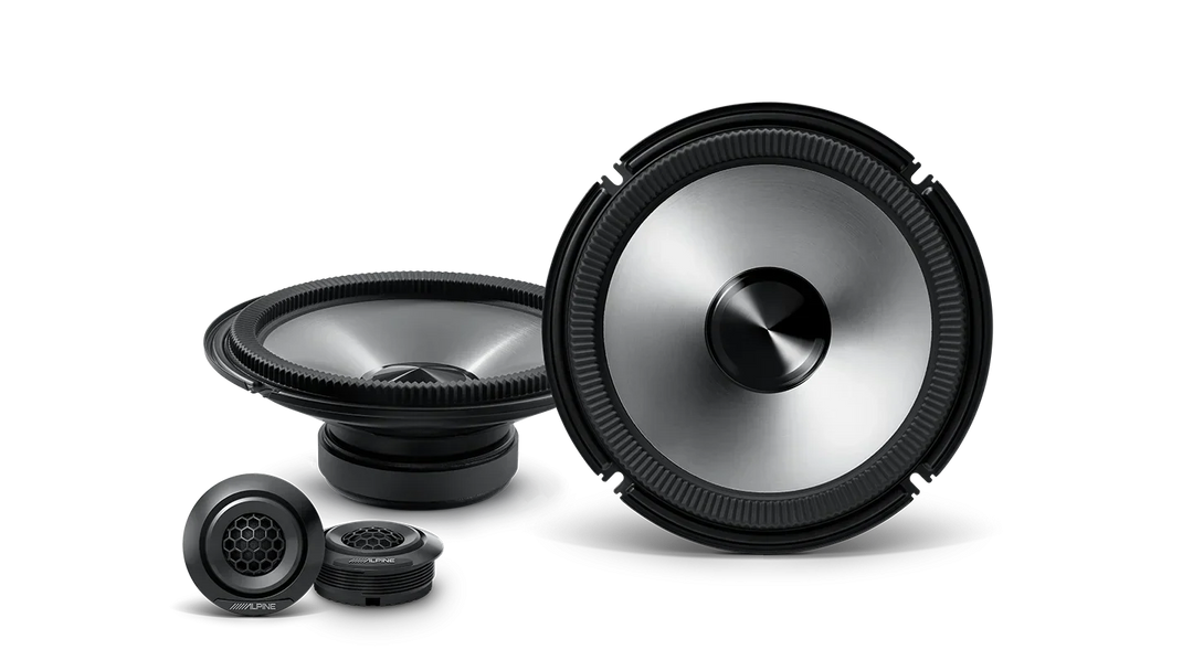 Alpine BassRev 8″ 2-Way Audio Component Speaker System BRV-S80C