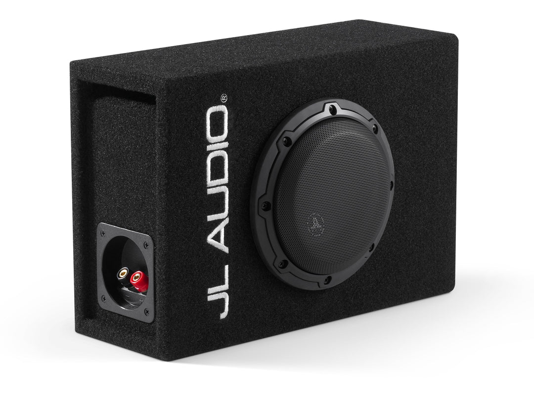 JL AUDIO Enclosed Subwoofer System With Single 6W3V3-4 Subwoofer Drivers, Black Carpet (150 W, 4 Ω) [Ported Enclosure] -CP106LG-W3v3