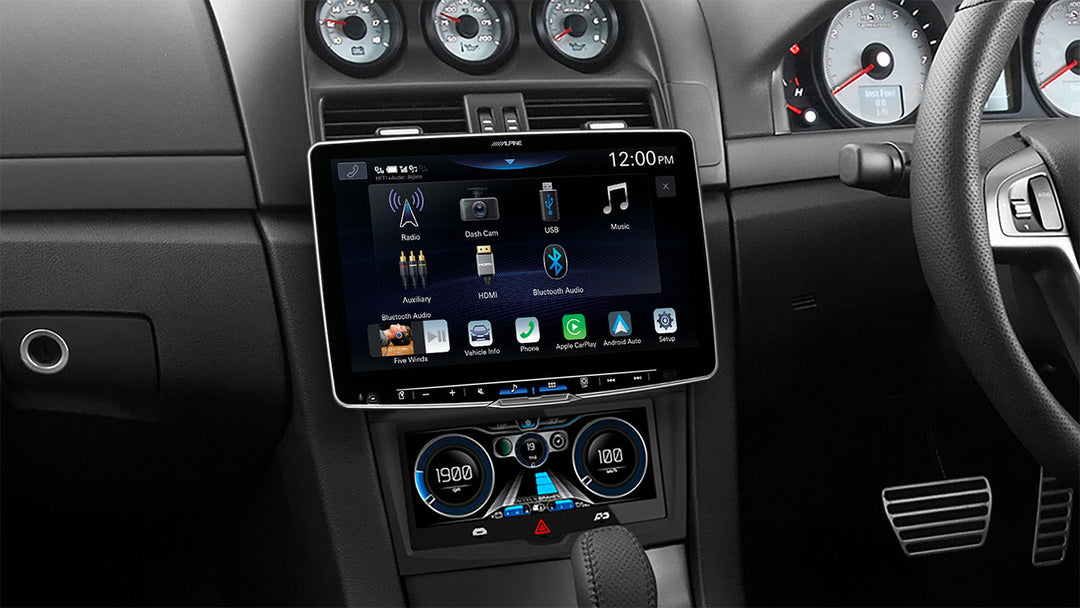 ALPINE Halo11 11” High-Res Audio Receiver with Wireless Apple CarPlay / Wireless Android Auto / HDMI / USB / Dual Camera / Bluetooth / Hi-Res Audio Wireless // DAB+-VES1G4-F511A