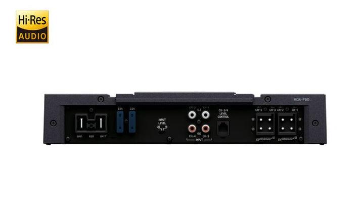 ALPINE Status Hi-Res Audio 4 Channel Amplifier - HDA-F60