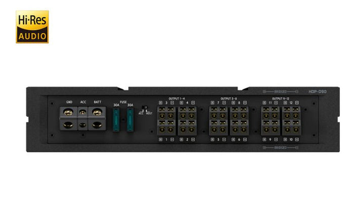 ALPINE Status Hi-Res 14-Channel Digital Signal Processor (Dsp) With Integrated 12-Channel Amplifier - HDP-D90