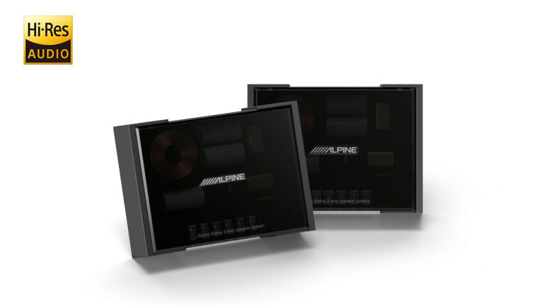 ALPINE Status Hi-Res 6-1/2 (16.5Cm) 2-Way Component Speaker Set - HDZ-65C
