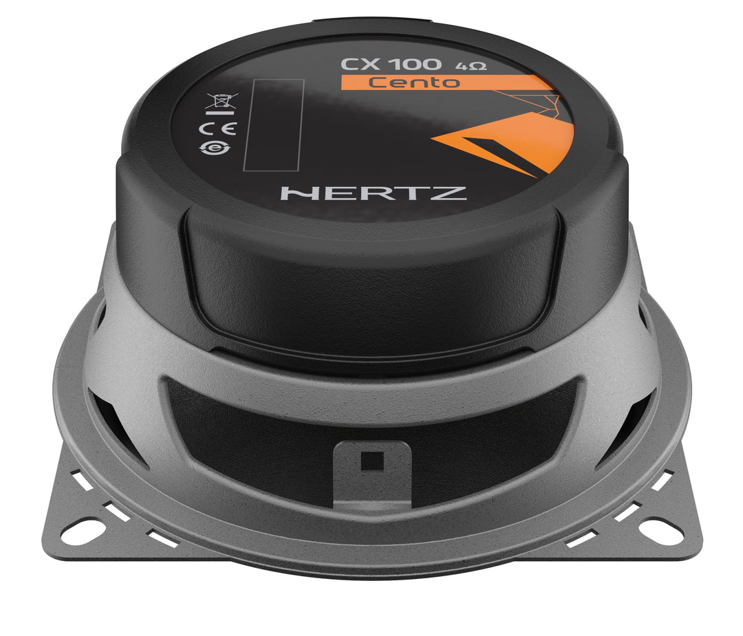 HERTZ Cento 4" 2-Way Coaxial Speaker - Pair (Cx 100)