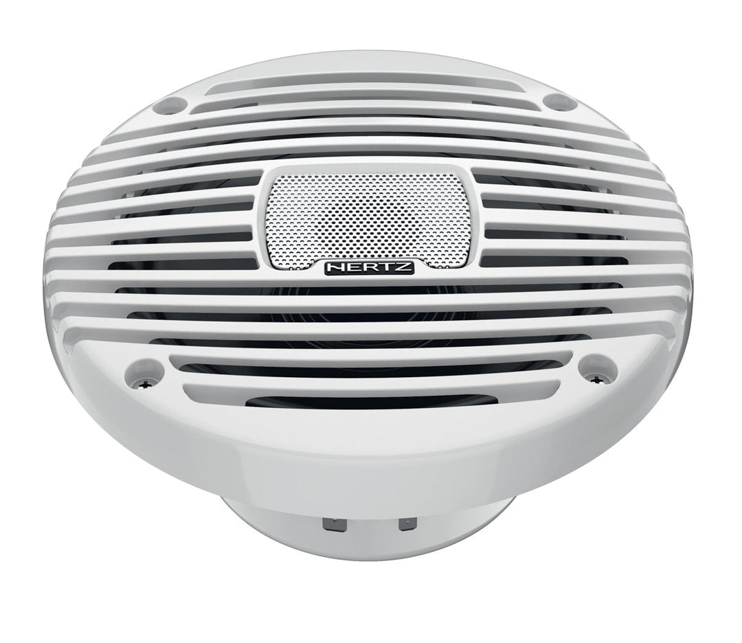 HERTZ Marine 6.5" (165Mm) 100W 2-Way Total-White Coaxial Speaker - Pair (Hex 6.5 M - Tw)