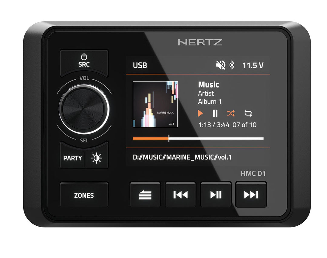 HERTZ Marine Remote Control With Tft Display (Hmc D1)