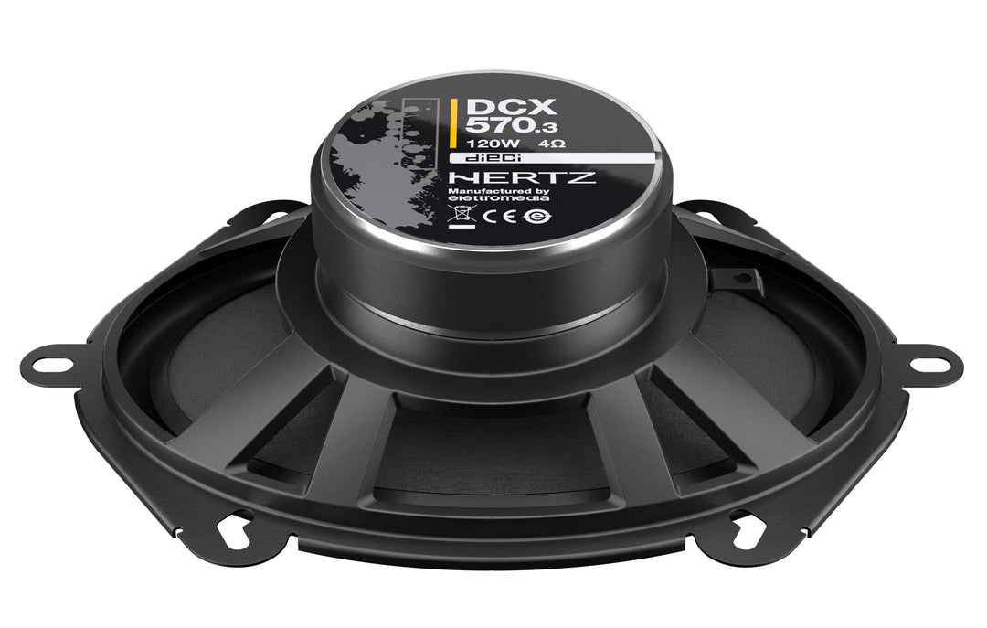 HERTZ Dieci 5X7" 2-Way Coaxial Speaker - Pair (Dcx 570.3)