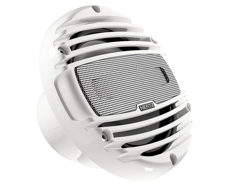 HERTZ Marine 6.5" 2-Way Charcoal Coaxial Speaker - Pair (Hmx 6.5C)