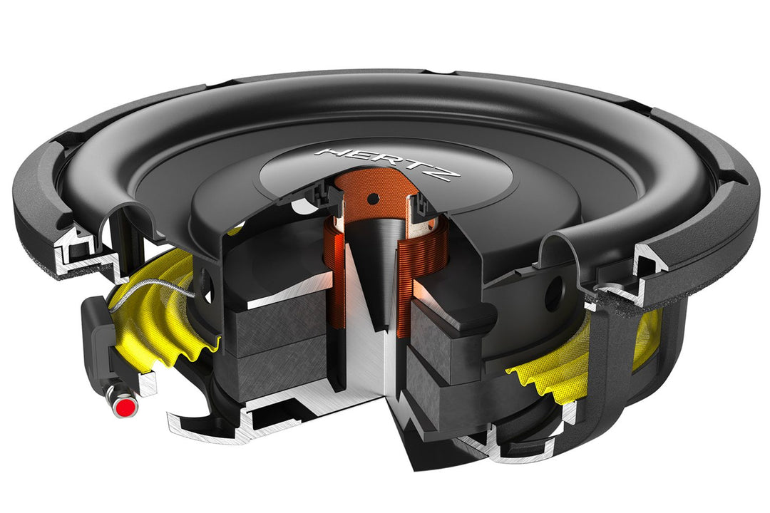 HERTZ Mille Pro 10" 1000W 2 Ohm Svc Shallow Subwoofer (Mps 250 S2)