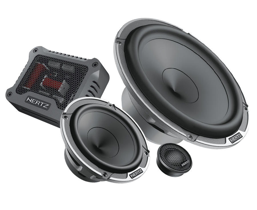 HERTZ Mille Pro 6.5" 3-Way Component Speaker - Pair (Mpk 163.3 Pro)