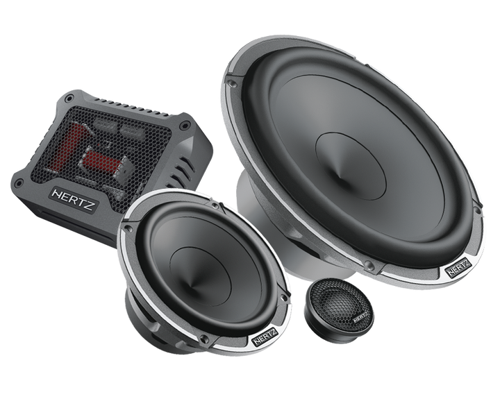 HERTZ Mille Pro 6.5" 3-Way Component Speaker - Pair (Mpk 163.3 Pro)