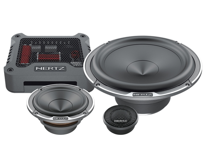 HERTZ Mille Pro 6.5" 3-Way Component Speaker - Pair (Mpk 163.3 Pro)