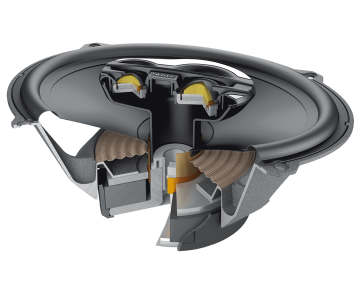 HERTZ Mille Pro 6X9" 3-Way Coaxial Speaker - Pair (Mpx 690.3 Pro)