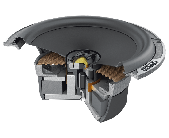 HERTZ Mille Pro 6.5" 2-Way Coaxial Speaker - Pair (Mpx 165.3 Pro)