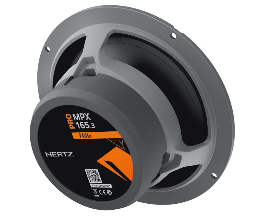 HERTZ Mille Pro 6.5" 2-Way Coaxial Speaker - Pair (Mpx 165.3 Pro)