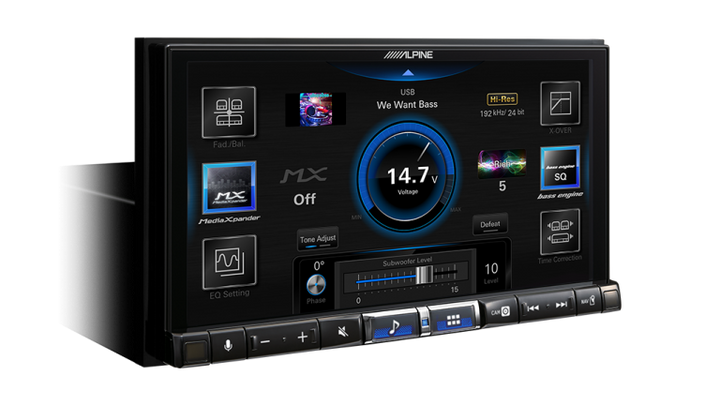 Alpine iLX-705E46 for BMW E46 Series 7 High-Res Audio Receiver with Wireless Apple CarPlay / Wireless Android Auto / HDMI / USB / Dual Camera / Bluetooth / Hi-Res Audio Wireless / LDAC / DAB+