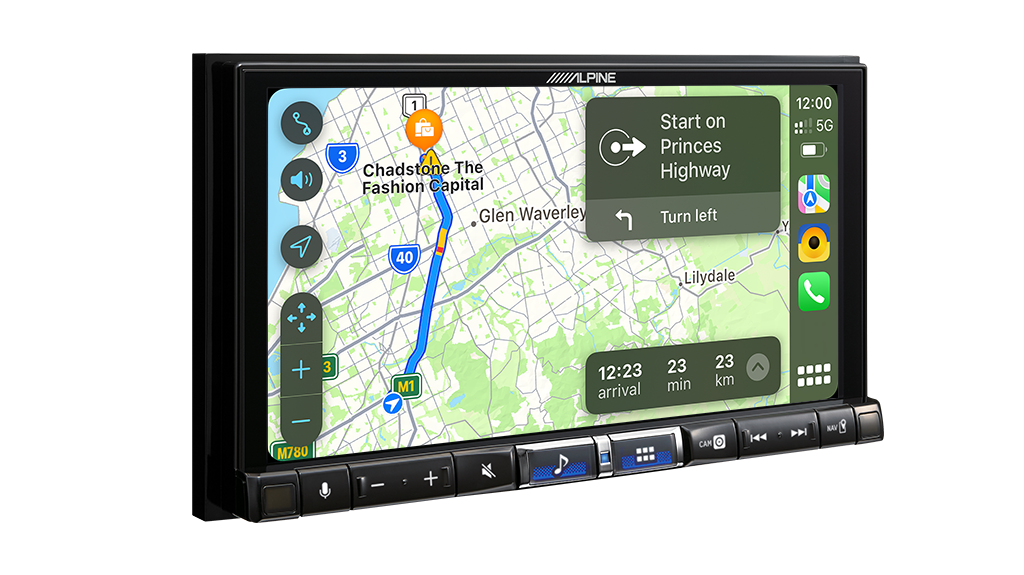 ALPINE 7” High-Res Audio Receiver with Wireless Apple CarPlay / Wireless Android Auto / HDMI / USB / Dual Camera / Bluetooth / Hi-Res Audio Wireless // DAB+-iLX-507A