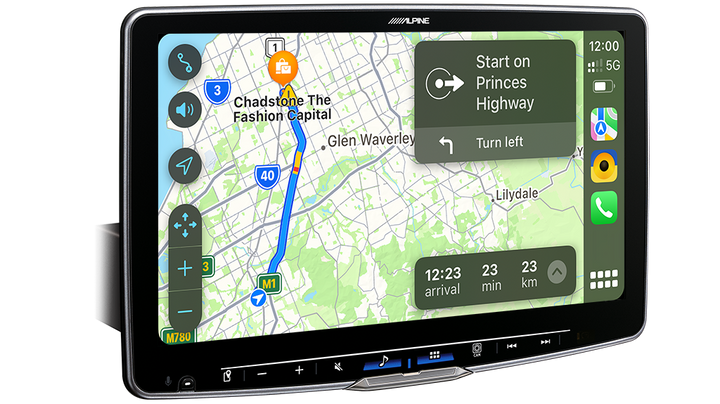 ALPINE Halo11 11” High-Res Audio Receiver with Wireless Apple CarPlay / Wireless Android Auto / HDMI / USB / Dual Camera / Bluetooth / Hi-Res Audio Wireless // DAB+ Suitable for Isuzu D-MAX (2020)-iLX-F511A D-MAX