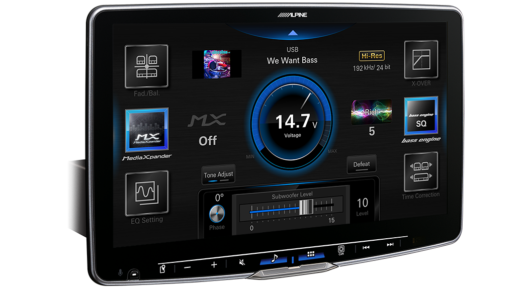 ALPINE Halo 11” High-Res Audio Receiver With Wireless Apple Carplay / Wireless Android Auto / Hdmi / Usb / Dual Camera / Bluetooth / Hi-Res Audio Wireless // Dab+ Suitable For Gr-Yaris - YARIS-GR20-F511A