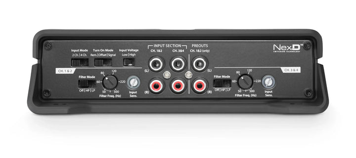 JL AUDIO Jd400/4 400W Rms Jd Series Class-D 4-Channel Amplifier -JD400/4